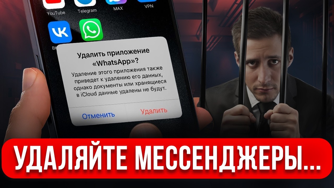 ШТРАФЫ ЗА МЕССЕНДЖЕРЫ! Запрет WhatsApp и Telegram. Что всех ждет с 1 сентября?