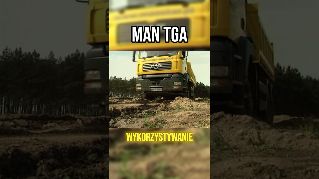Wywrotka MAN TGA 26 413 i jej możliwości #trucktest #mantrucks #trucktest #mantga