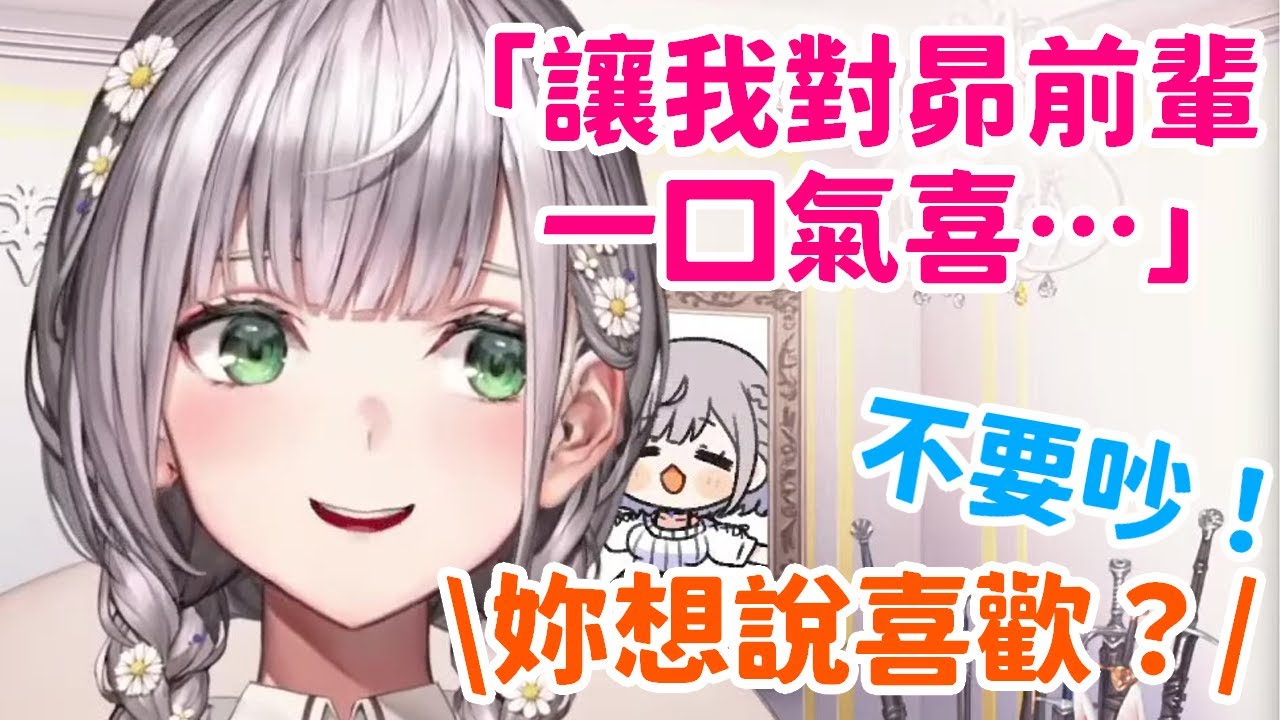 差點脫口而出「喜歡」鴨鴨，而慌慌張張解釋的團長～【白銀諾艾爾・大空昴】【hololive 中文】