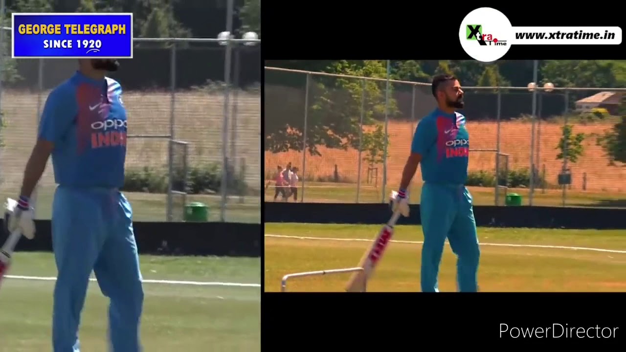 Virat Kohli imitate Bhumra, Rohit, Harbhajan, Shekhar, Dhoni, Ishant and Anil Kapoor....
