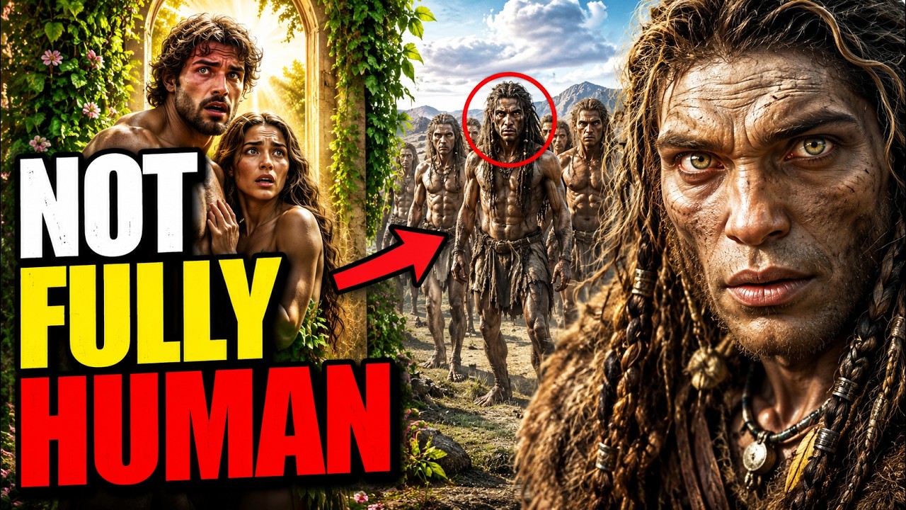 The First Humans Outside Eden Were Not Fully Human