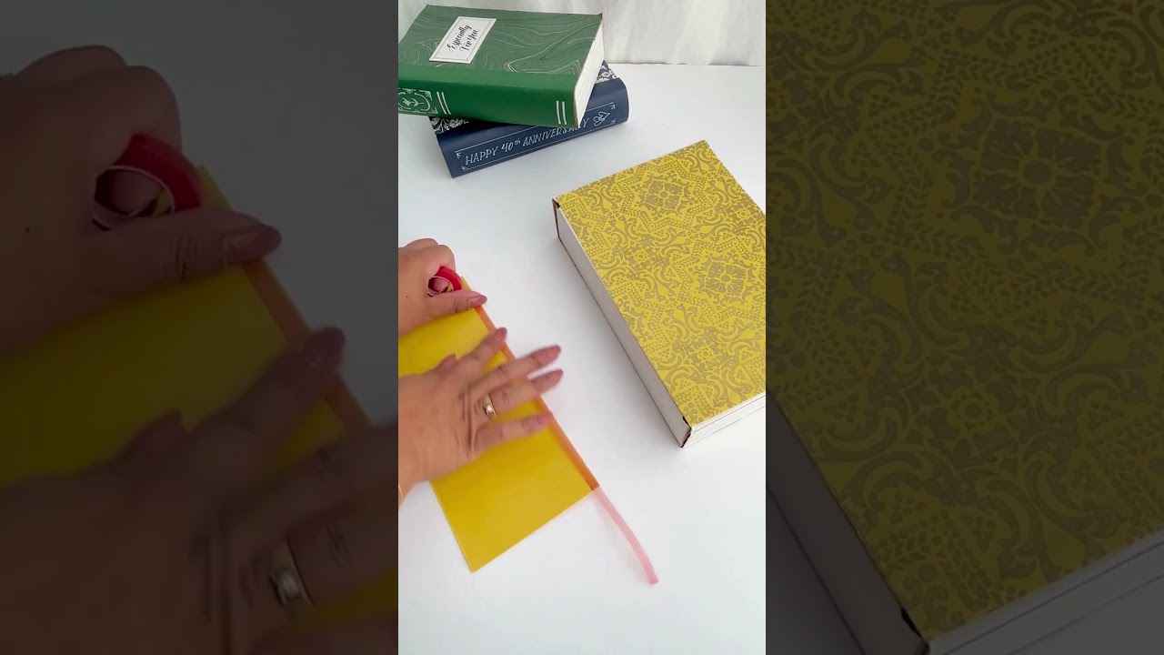 Unique DIY Book Gift Box