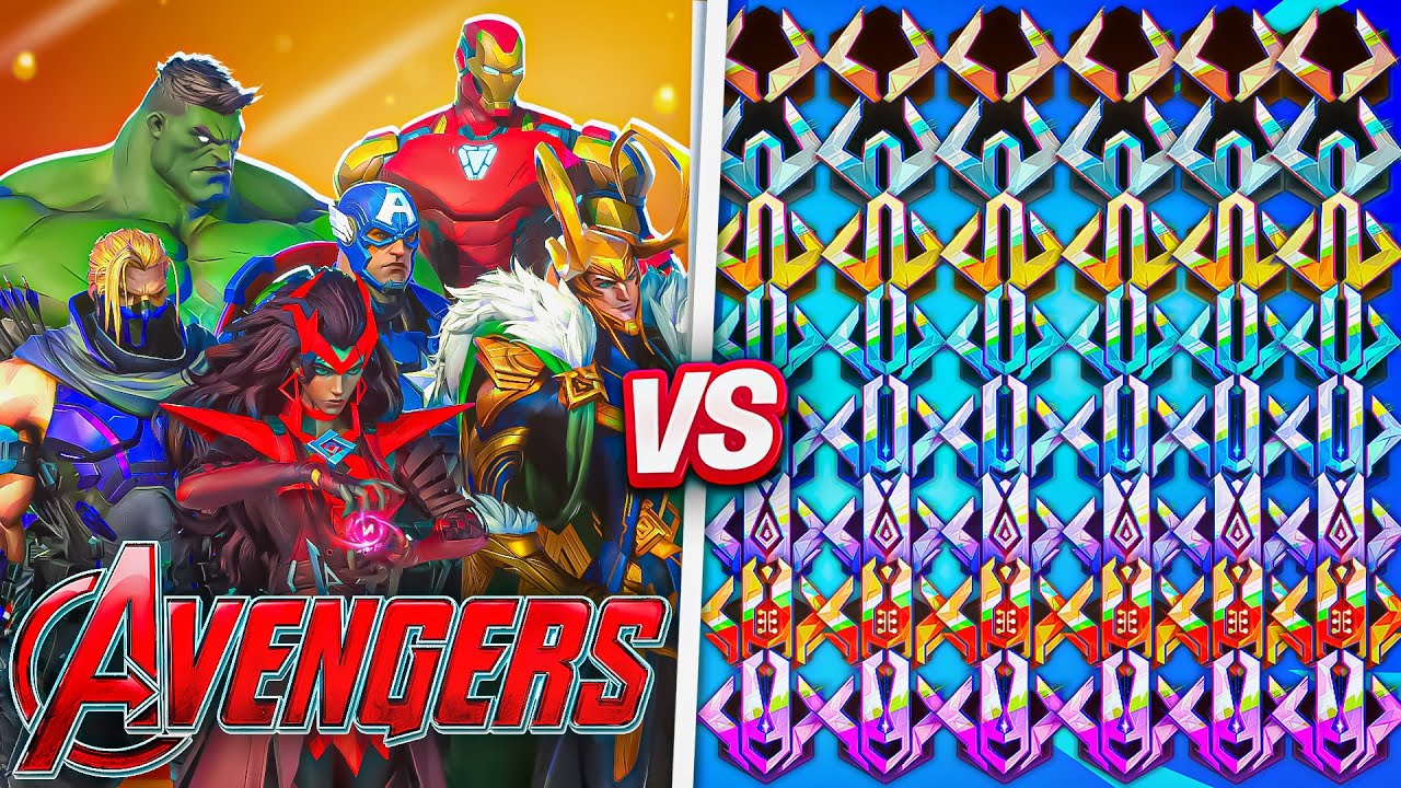AVENGERS vs EVERY RANK Until They Lose