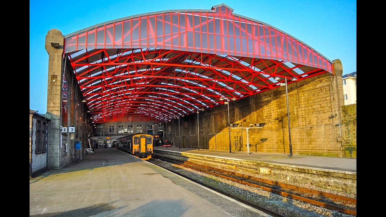 A Walk Through Penzance Railway Station, Penzance, Cornwall, United Kingdom