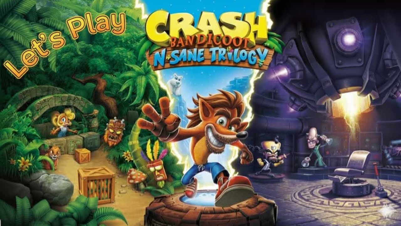 Twitch streaming Crash Bandicoot