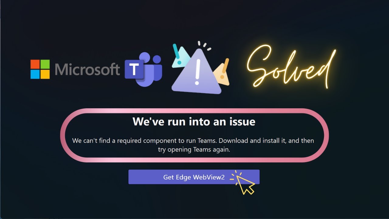 Исправление ошибки MS Teams &laquo;Мы столкнулись с проблемой&raquo; | Установка Edge WebView2 не удалась