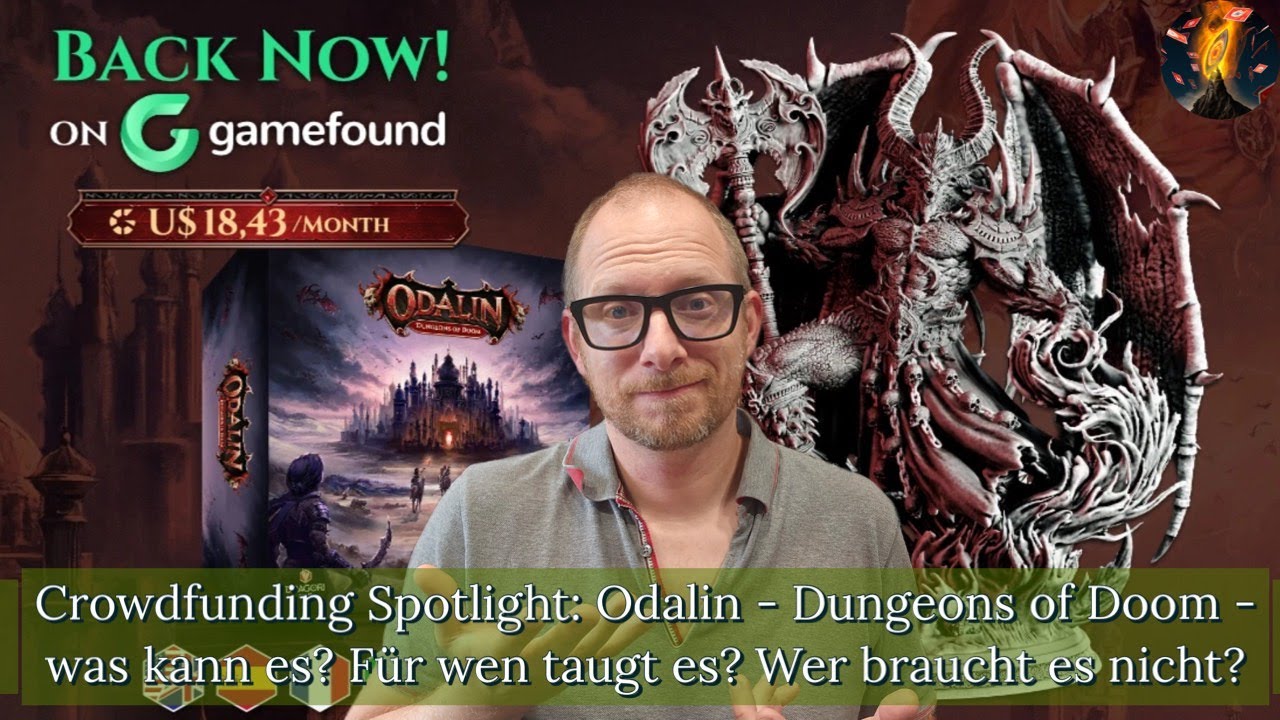 Crowdfunding Spotlight: Odalin - Dungeons of Doom - was kann es? Für wen taugt es? Für wen nicht?
