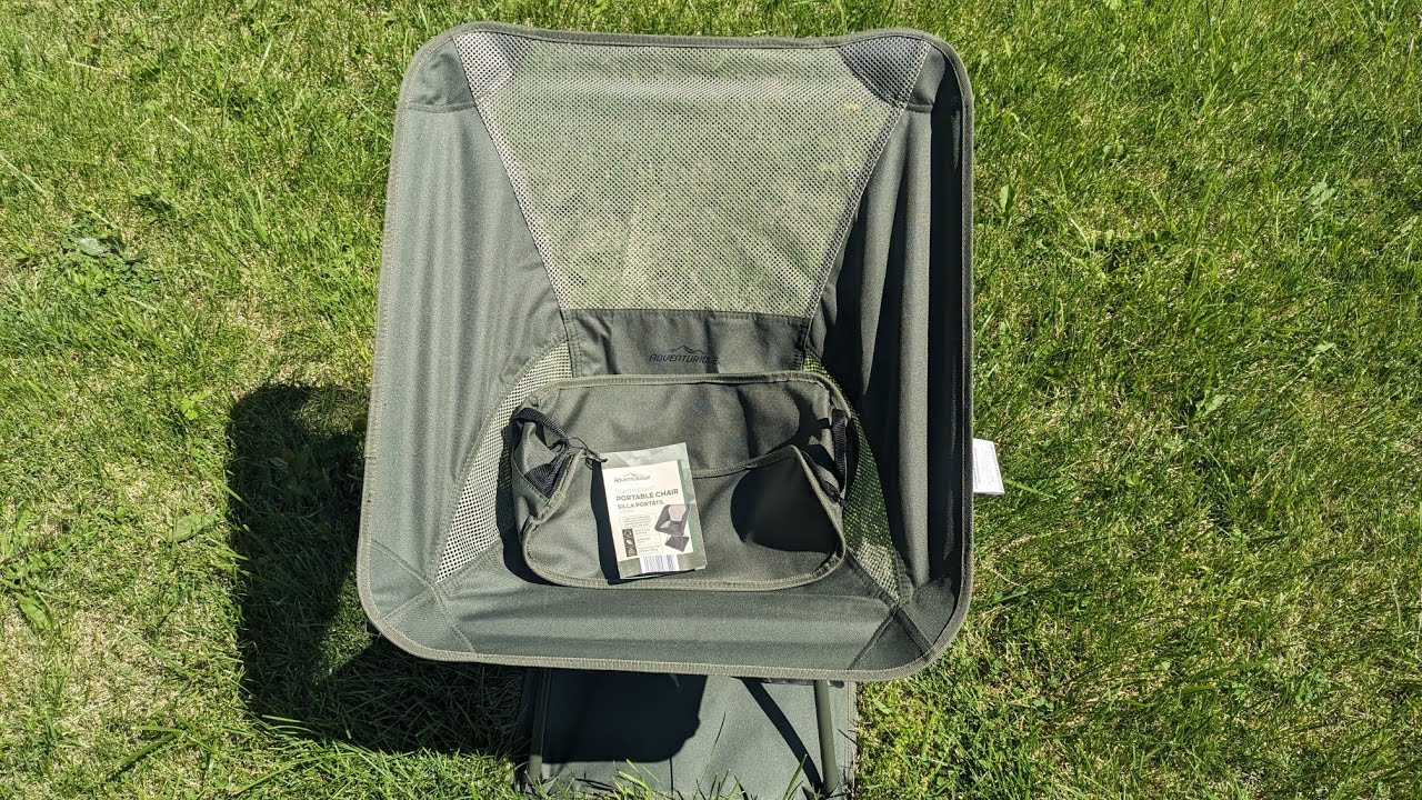 Aldi's Adventure Ridge portable chair review.