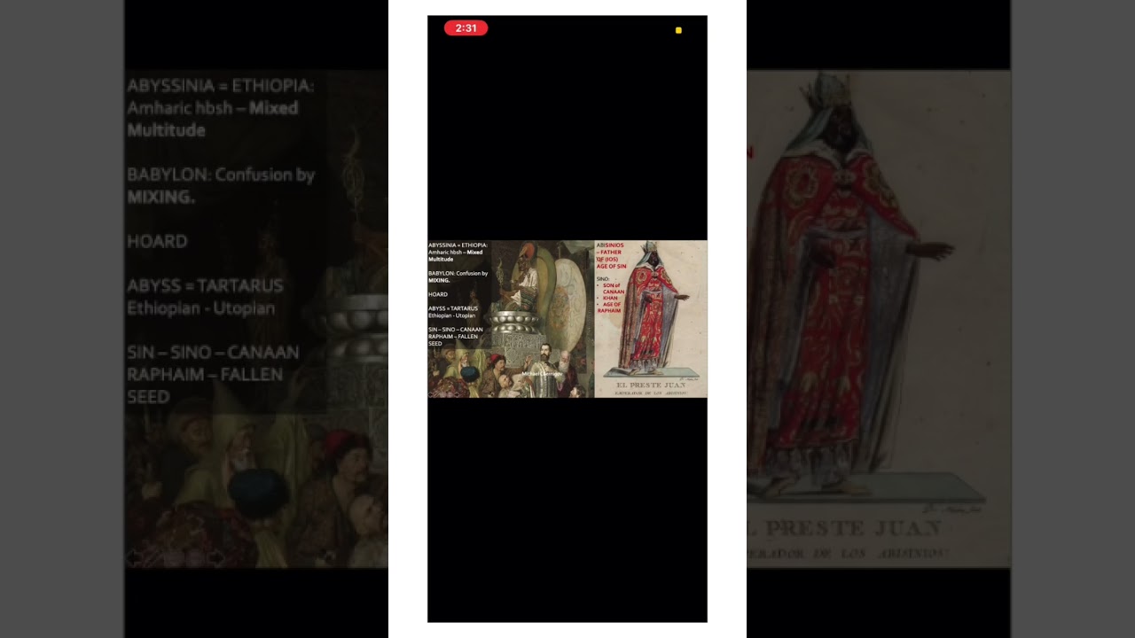 Prester John = Roman Emperor!! The same people that conquered the &ldquo;Irish &ldquo; !! Go deeper!! Repent!!