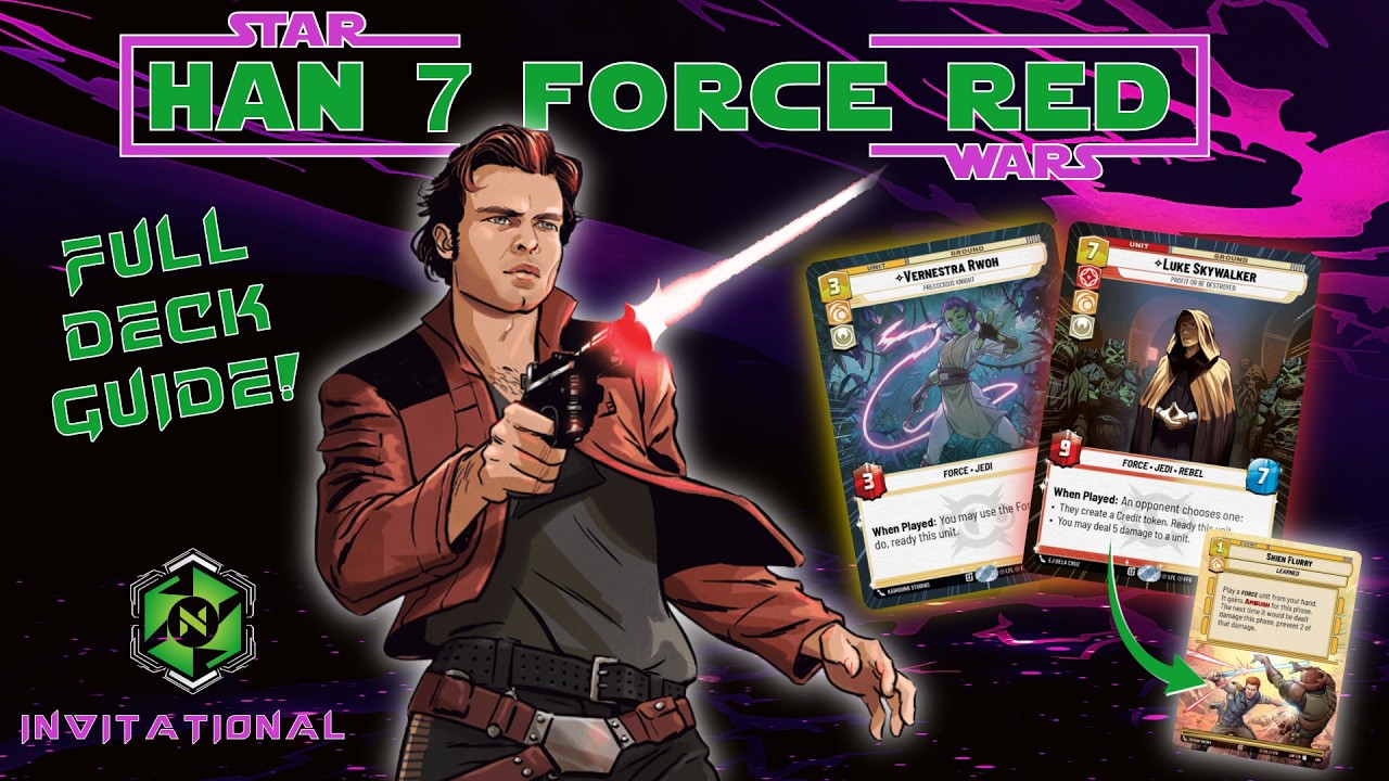 Сила Пинга! Хан 7 Сила Красный с Джошем | Star Wars Unlimited