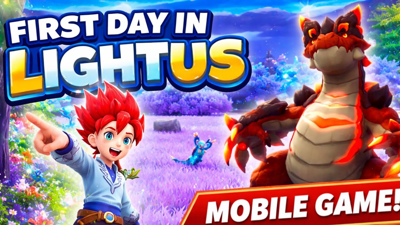 Мой первый день в мире Lightus 🔥 | Геймплей Lightus Mobile. Часть 1
