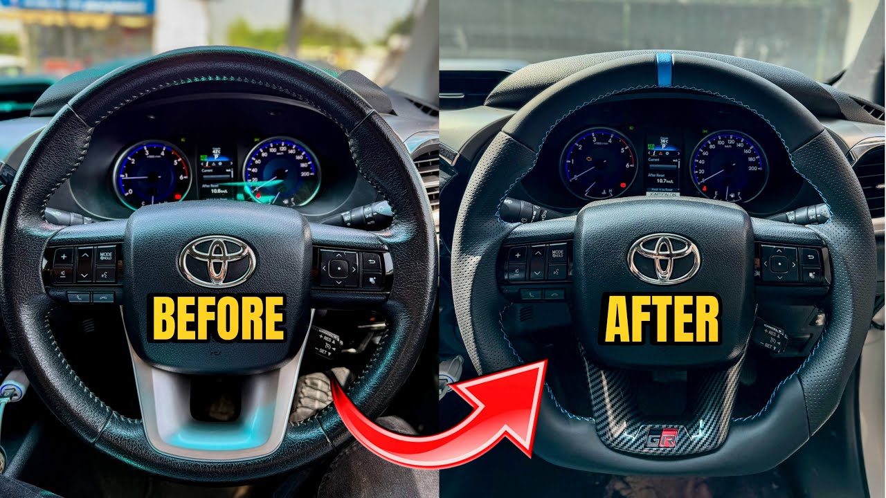 New Custom Steering Wheel For Rhino 😍