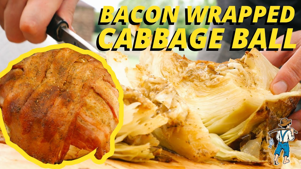 Bacon Wrapped Cabbage Ball | Dan-O's Seasoning Recipes
