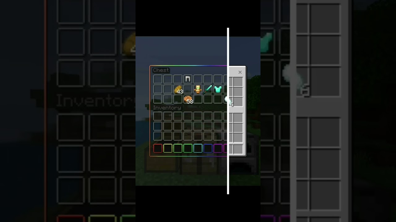 RGB GUI For MCPE #mcpe #minecraftbedrock #minecraft #gaming #minecraftpocketedition