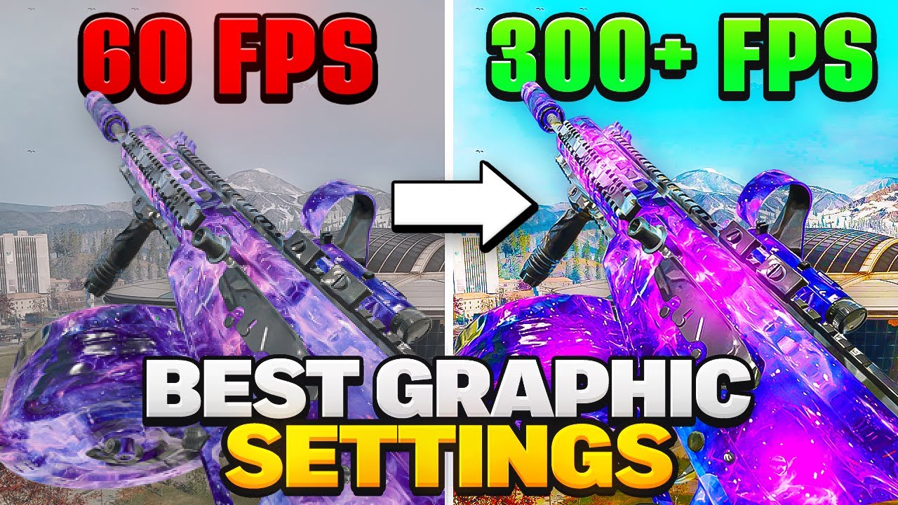 Best Graphics Settings for PC Warzone Season 4! (Max FPS, Increase Visibility, Reduce Latency)