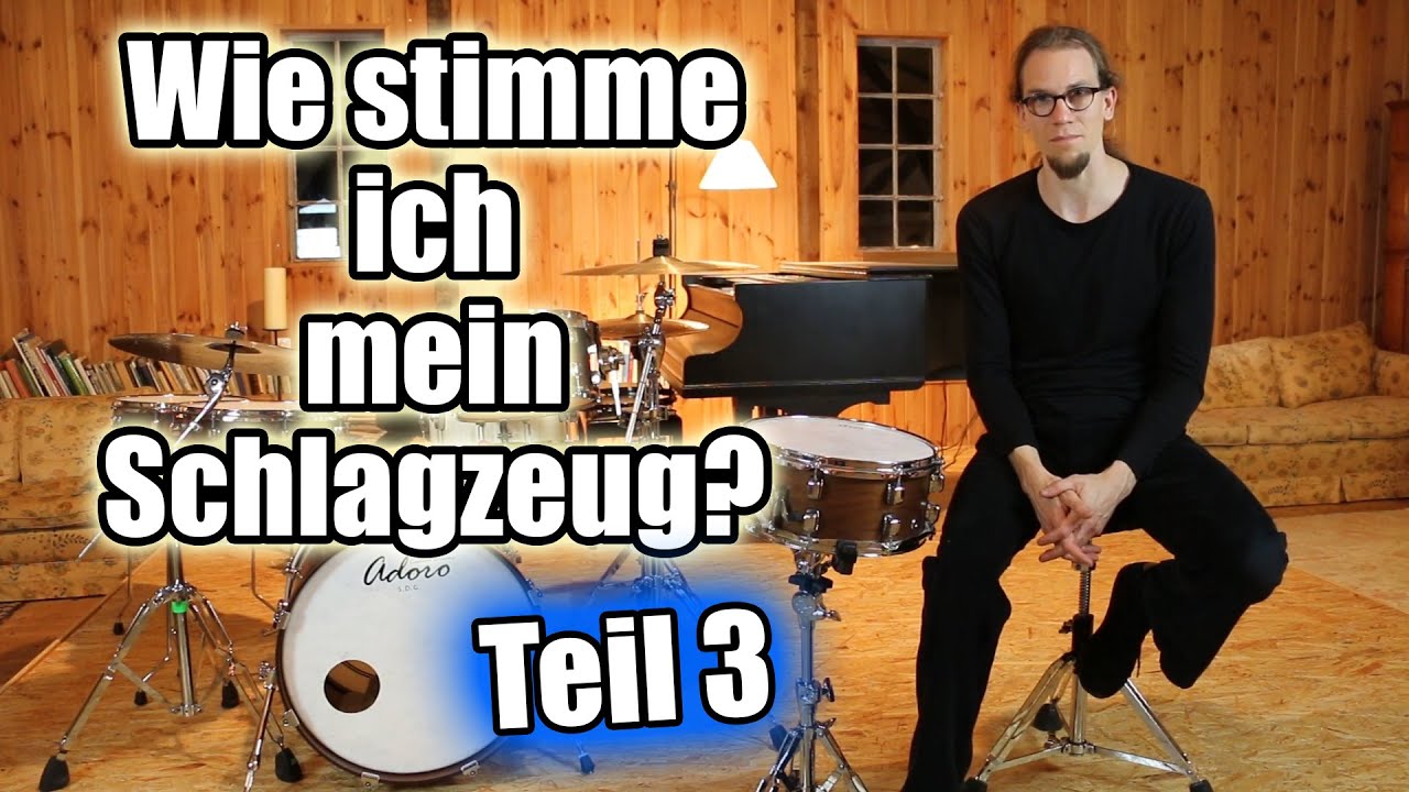 Wie stimme ich mein Schlagzeug? - Teil 3 von 5 - Die Snaredrum