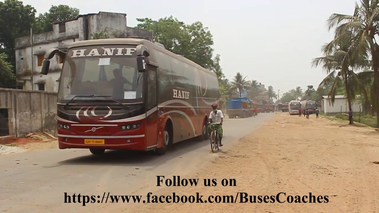 Brand new Hanif Volvo B9R I-shift Multiaxle marching from Benapole to Dhaka