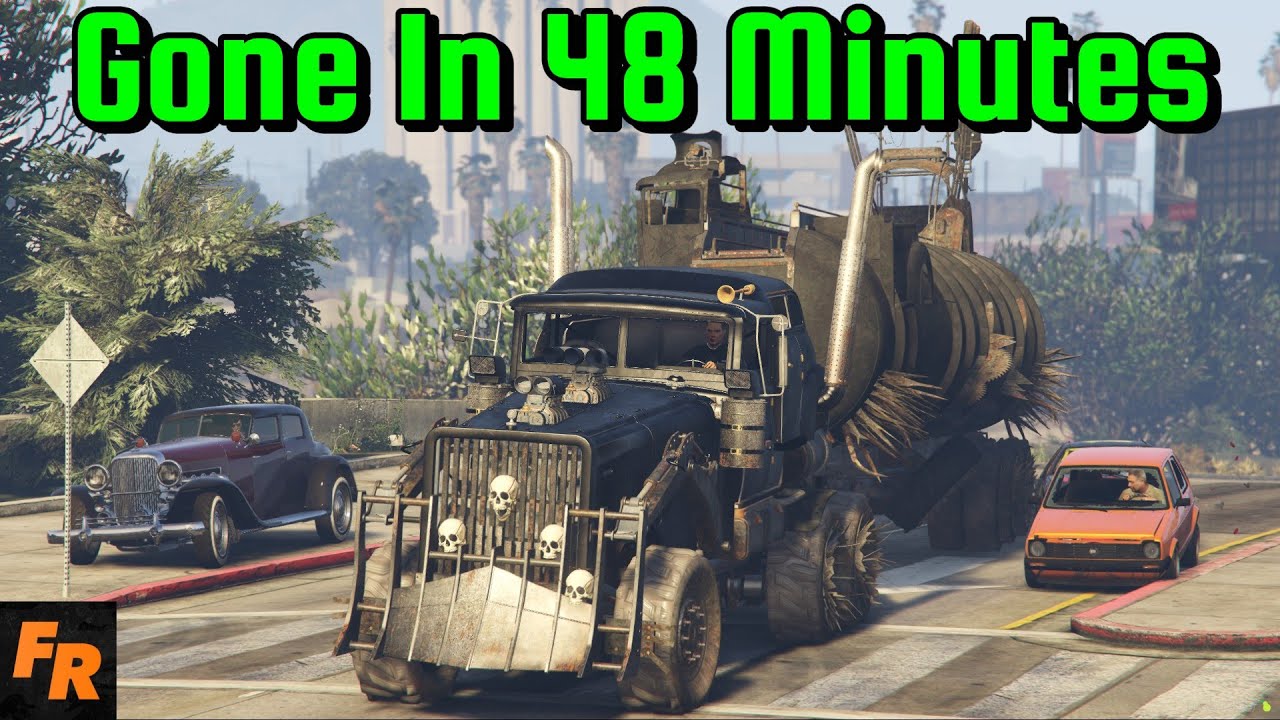 Gone In 48 Minutes! - TV & Movie Cars - Gta 5 Challenge