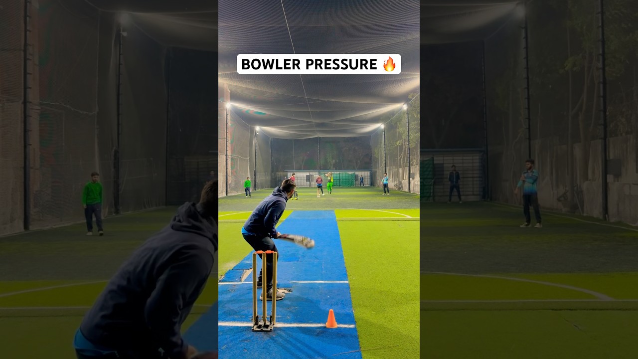 Cricket Bowler Pressure Ball 🔥 Batsman Bowled To Short And Swing Speed Bowling 🎯 