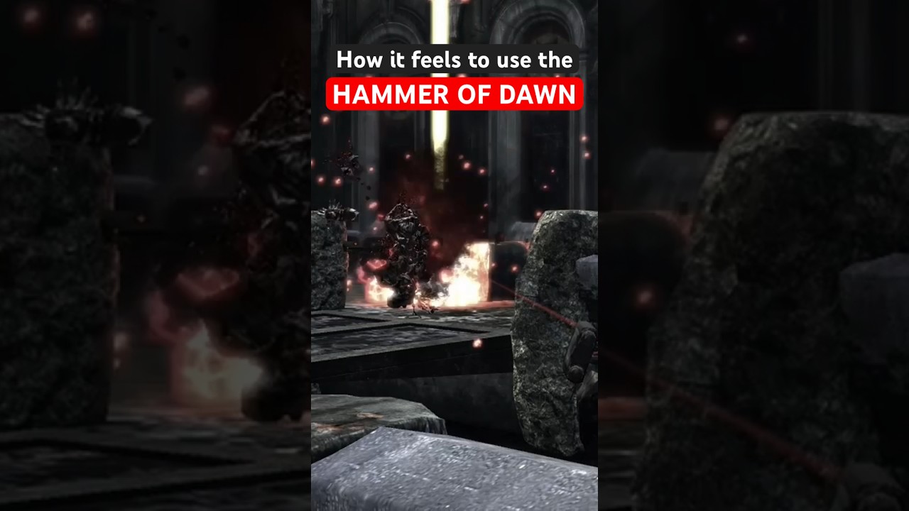 How it feels to use the HAMMER OF DAWN