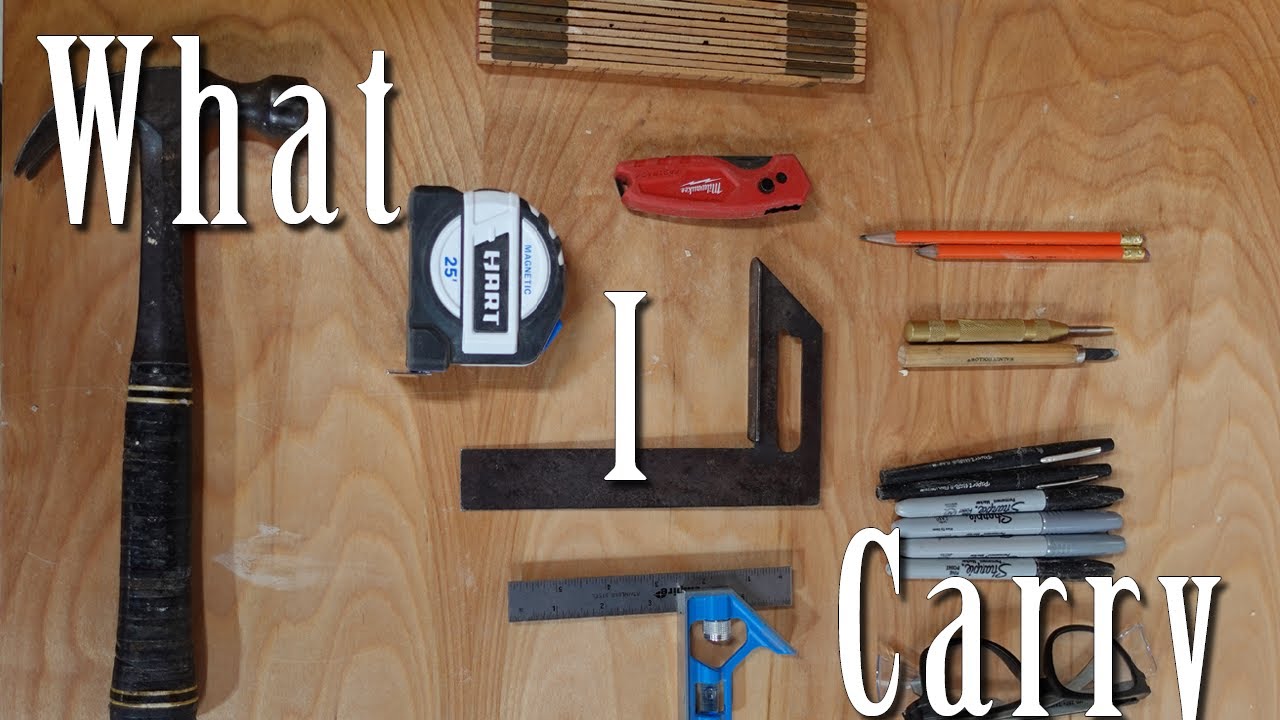 Shop Apron EDC | What I Carry