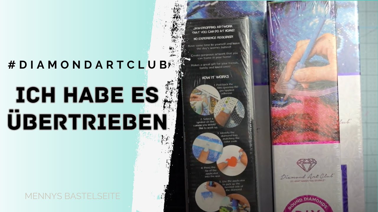 Diamond Art Club Eskalation - Menny Privat #diamondartclub Diamond Painting