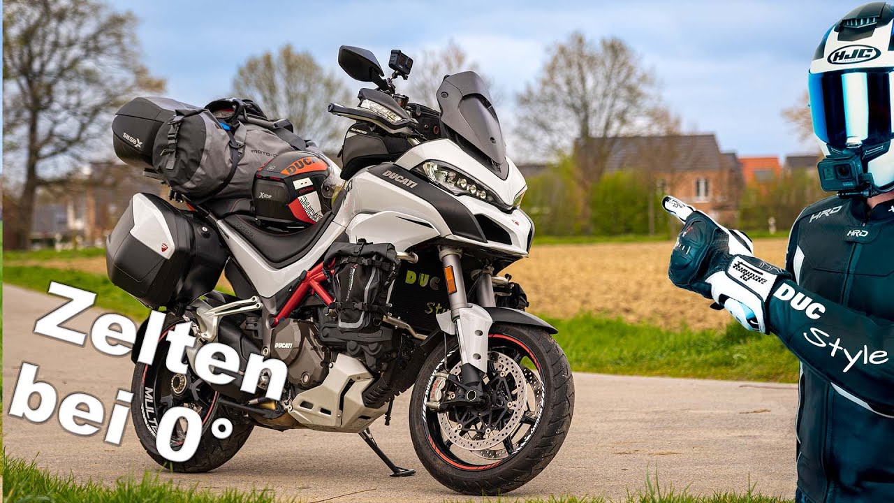 Ich mach mich ab Teil 1 ☞ Gute Laune ? ☞  mit Motorrad zum zelten
