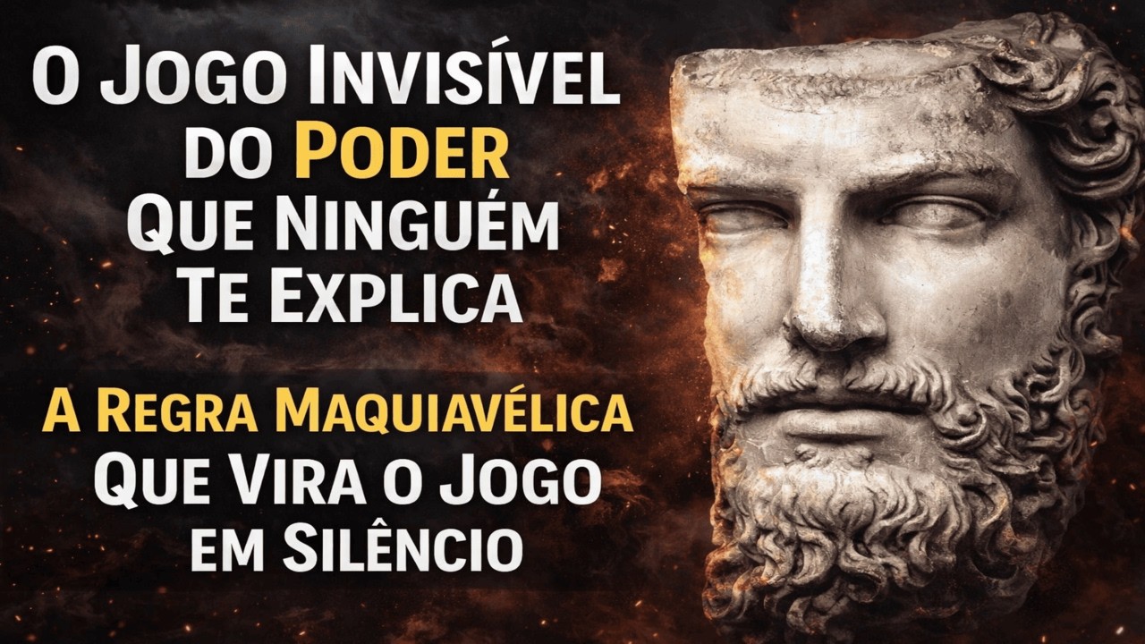 O JOGO INVISÍVEL DO PODER QUE NINGUÉM TE EXPLICA l MAQUIAVEL