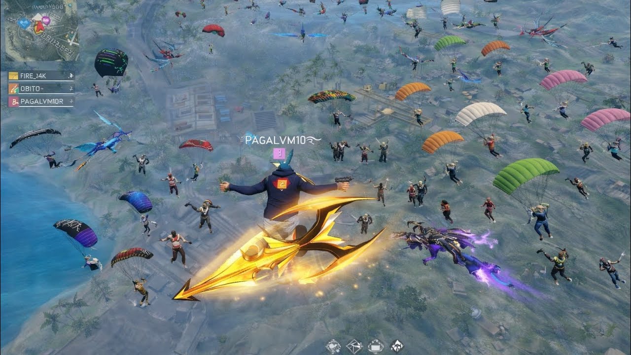 PARAFAL+MP5 50 Kills 💪 90%Headshot Rate ⚡| Duo Vs Squad Full Gameplay | FREE FIRE