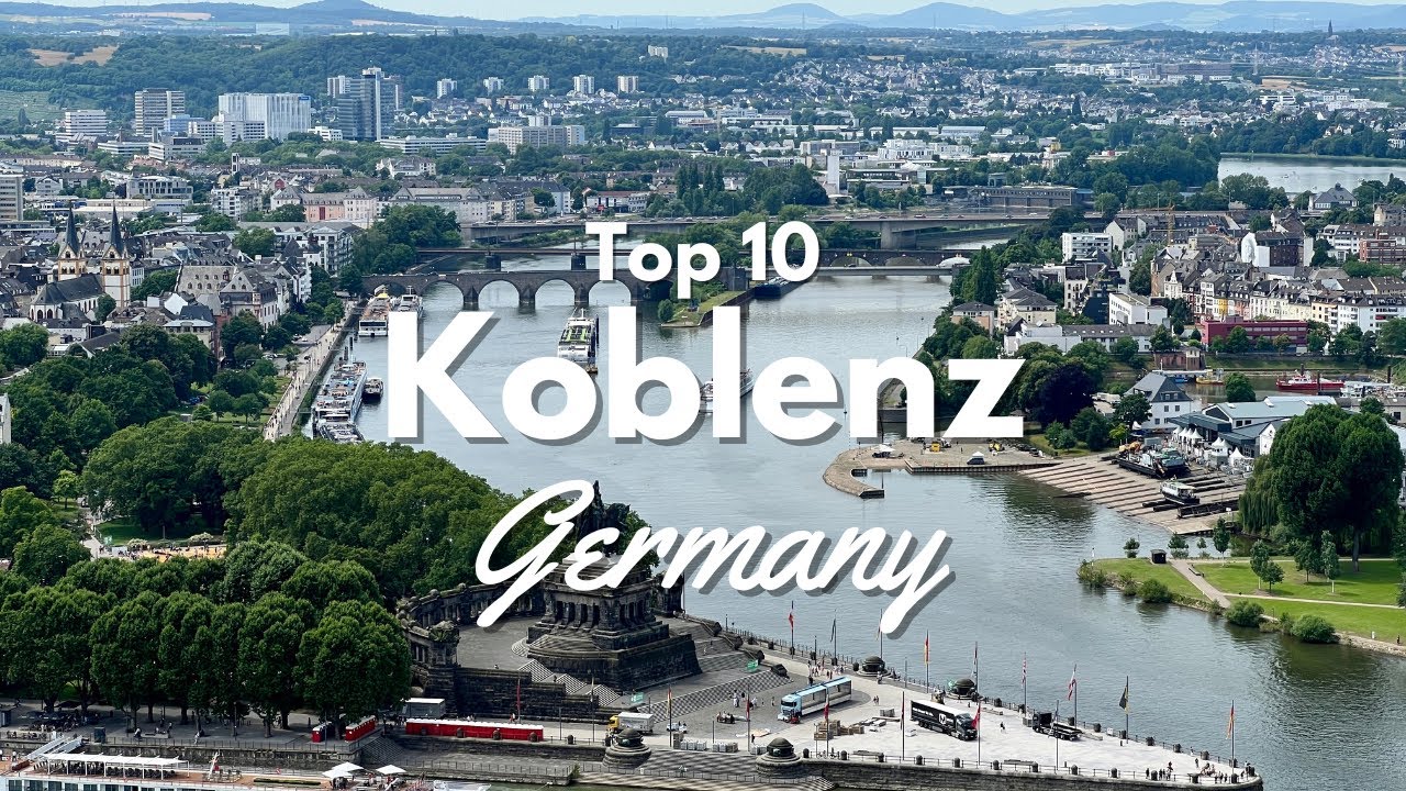 10 лучших занятий в Кобленце, Германия! 🇩🇪