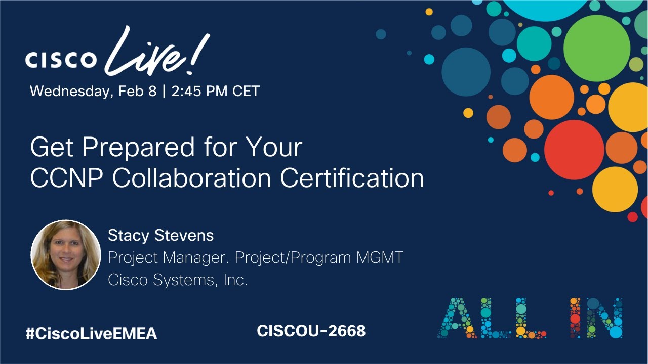 Get Prepared for Your CCNP Collaboration Certification