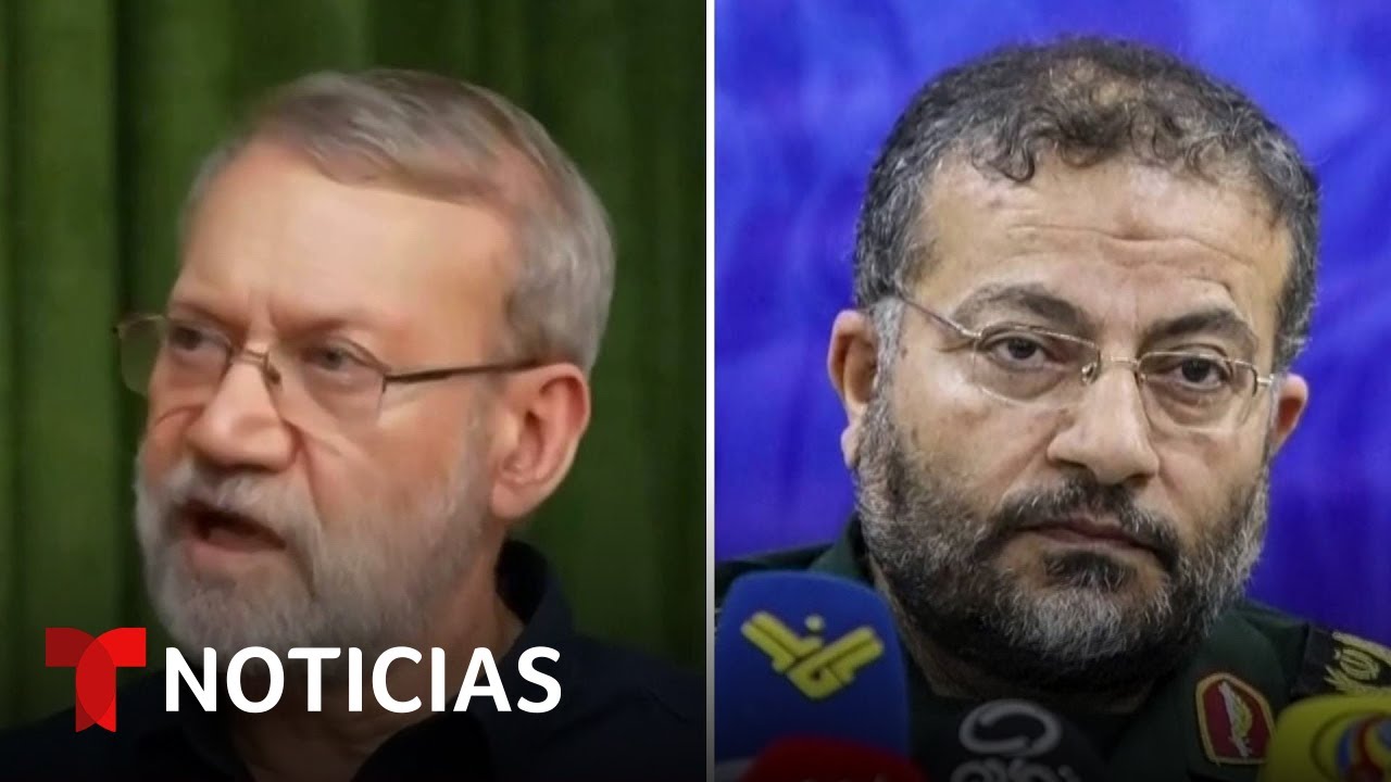 Irán confirma la muerte de dos altos funcionarios del régimen | Noticias Telemundo