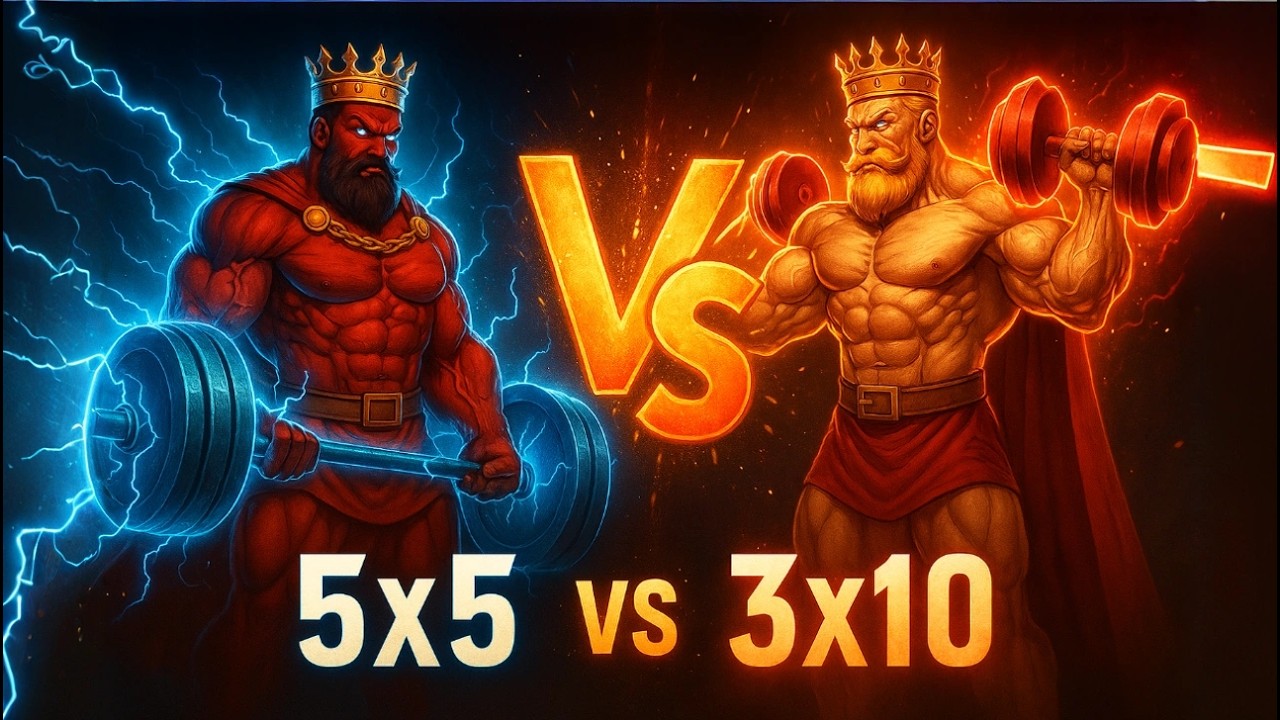 5x5 vs 3x10 Which Reps Scheme Wins for Size & Strength