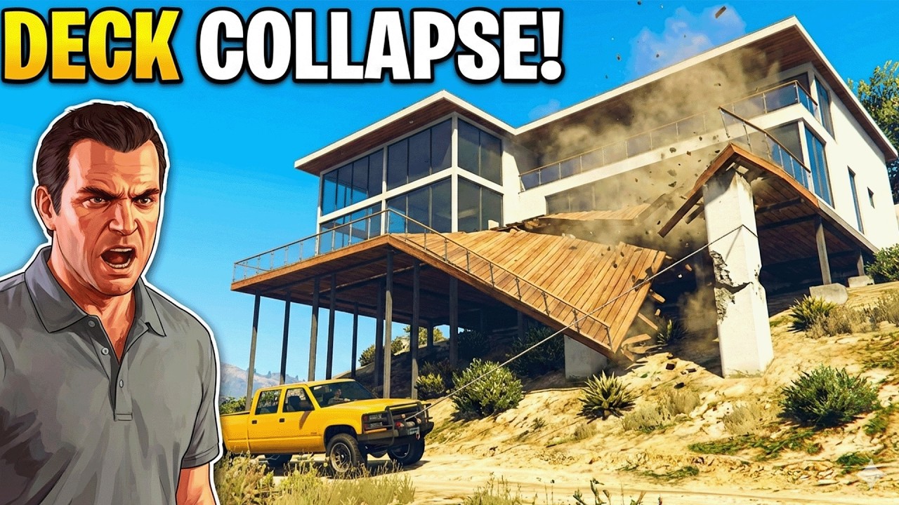 Destroying Million Dollar House | GTA V ENHANCED 4k [60 FPS] RAY TRACING