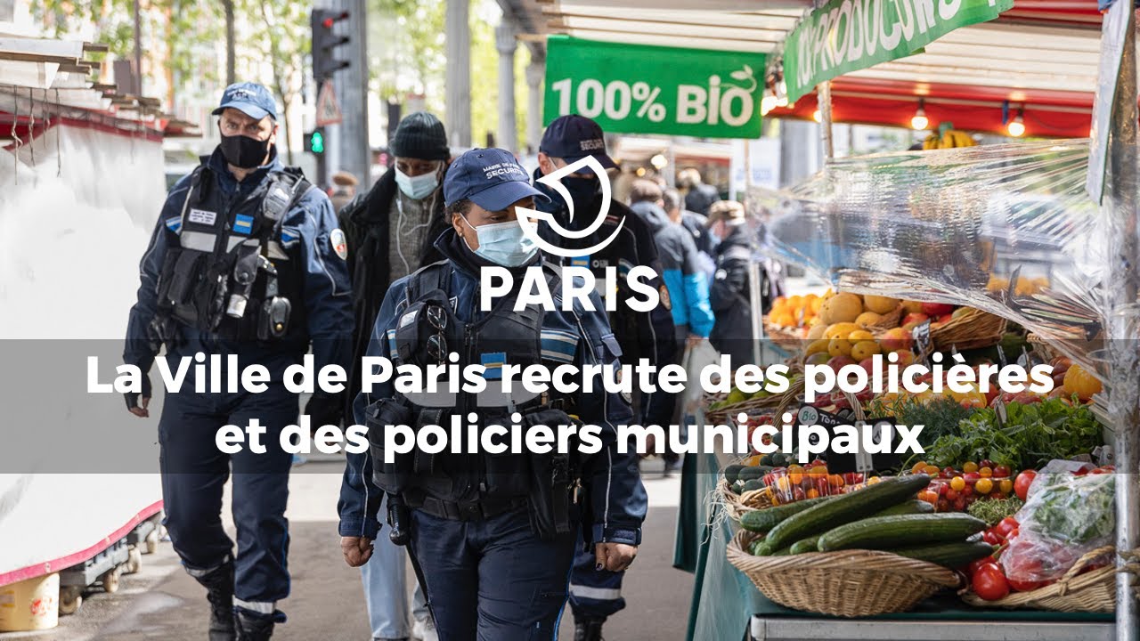 La Ville de Paris recrute des policières et policiers municipaux. Découvrez le métier en direct !