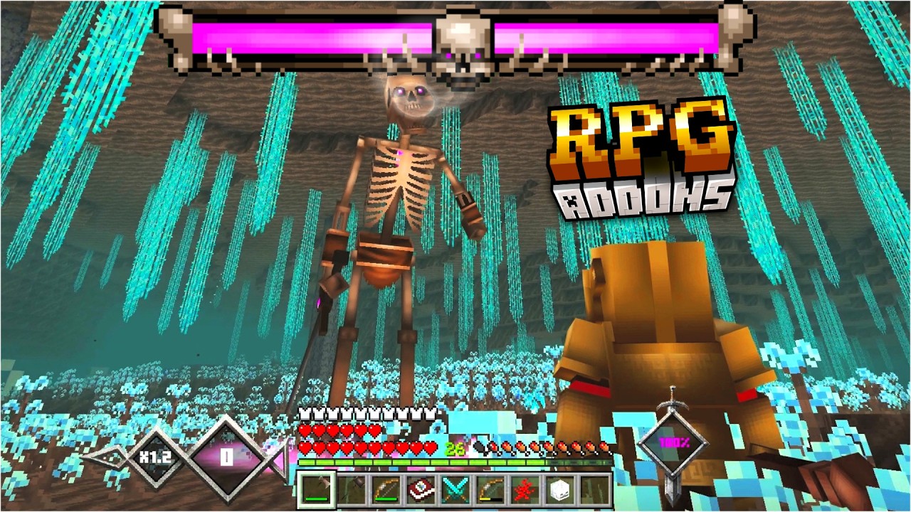 TOP 10 ADDONS RPG/MEDIEVAL PARA MINECRAFT PE 1.21(Bedrock) Ep. 5