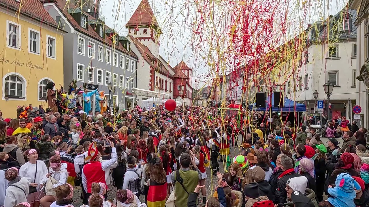🎉🎊🎉 Fasching in Marktredwitz - Der Rawetzer Narrenzug 2024 🎉🎊🎉
