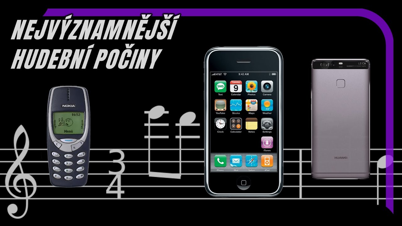 Tři příběhy ikonické hudby a vyzvánění v telefonech
