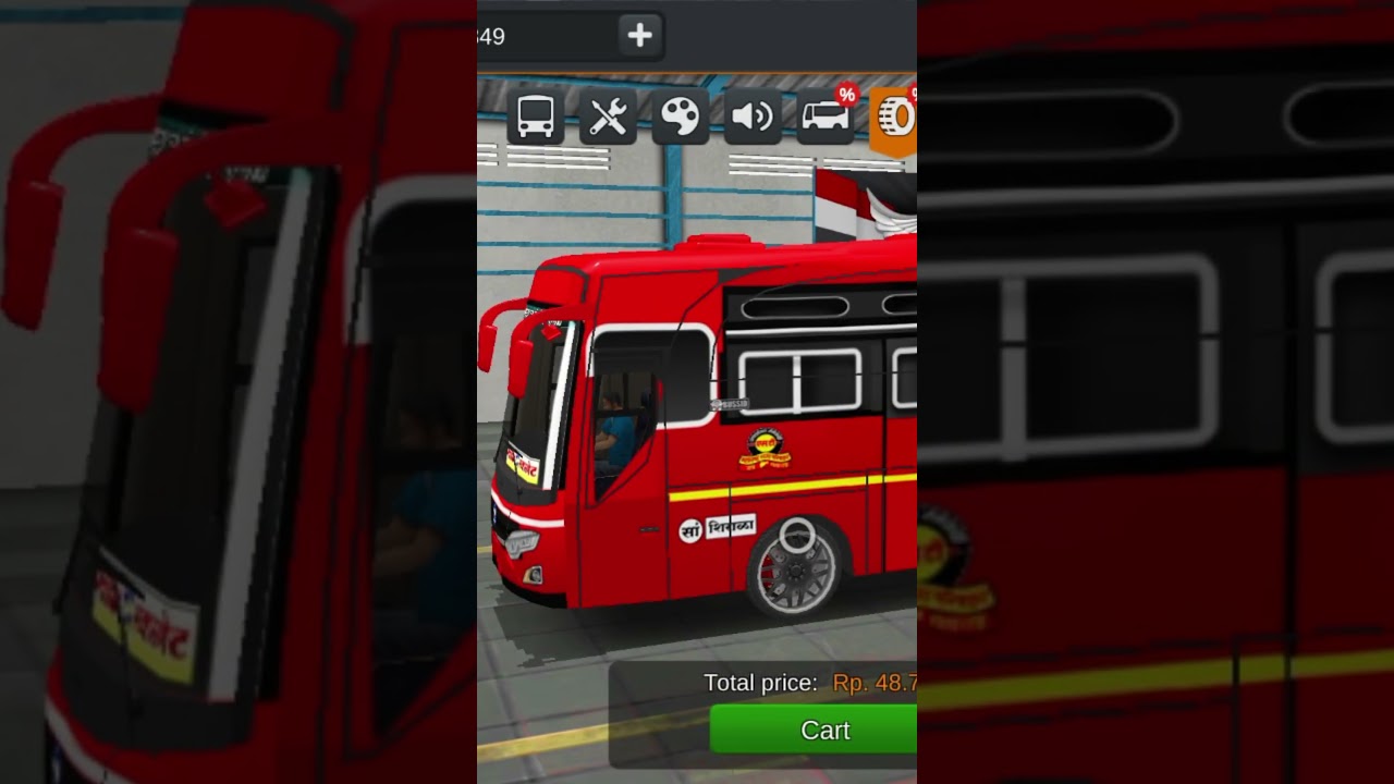 Bus Modified in Garage 🚍 | Lalpari Full Custom Look 