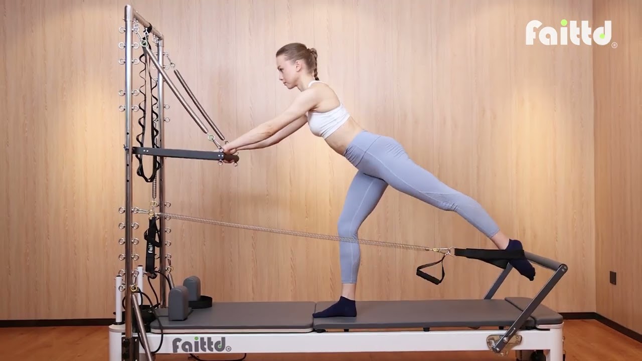 Faittd Aluminum Pilates Reformer With Tower