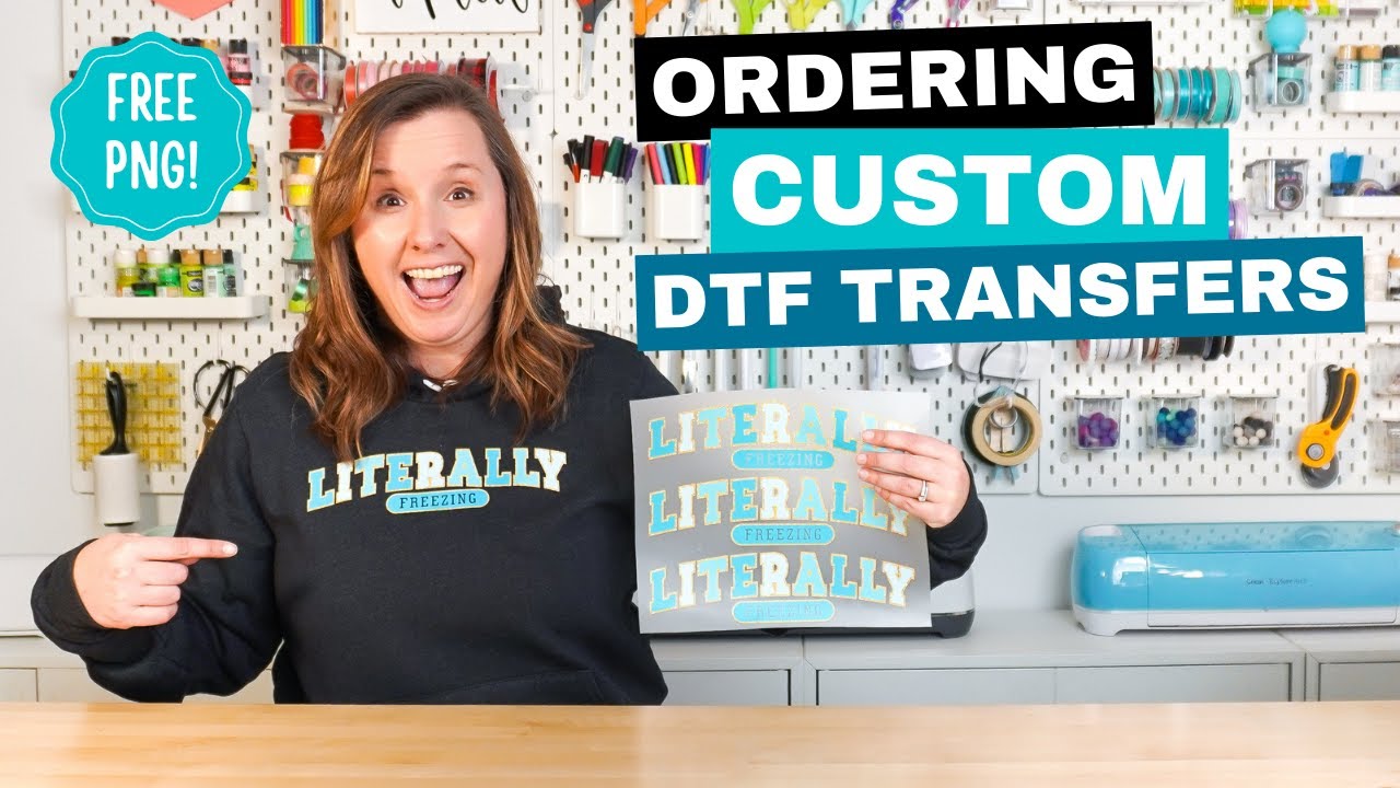 How to Order Custom DTF Transfers...No DTF Printer Needed!