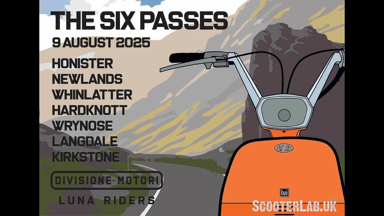 SLUK | The Six Passes - Lambretta Lui Tour 2025