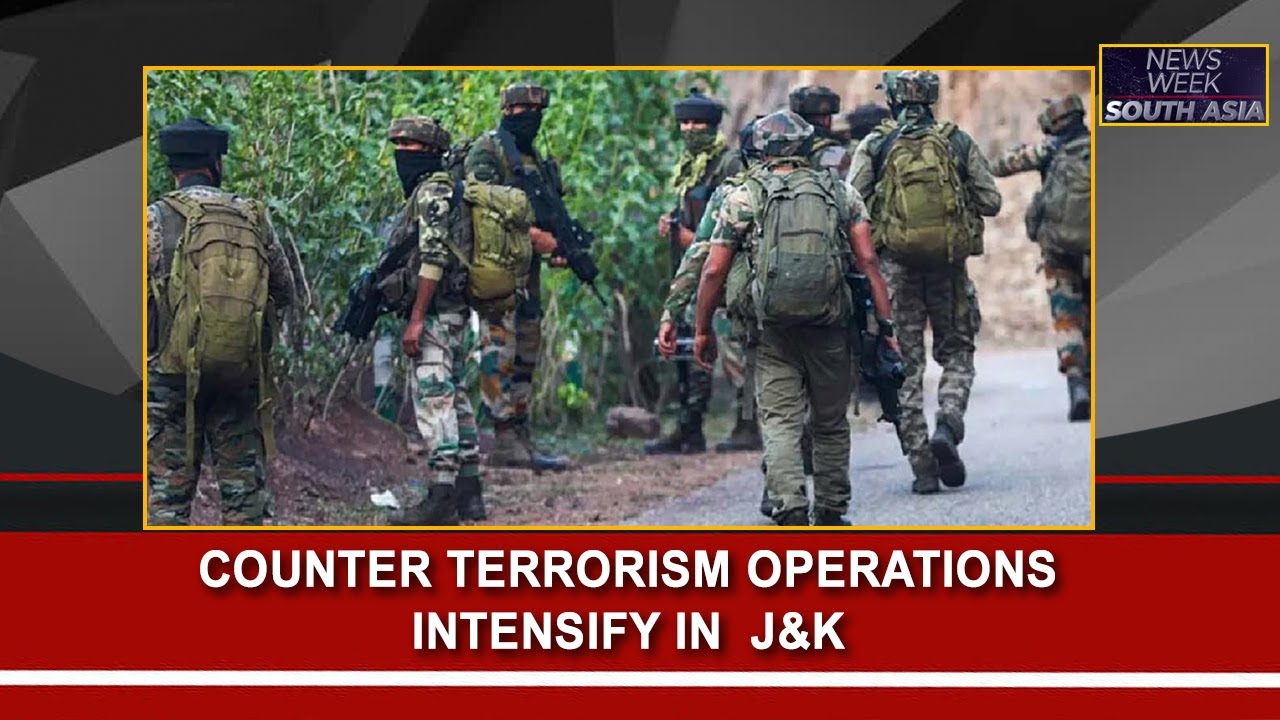 Indian security forces intensify counter-terrorism operations in Jammu & Kashmir