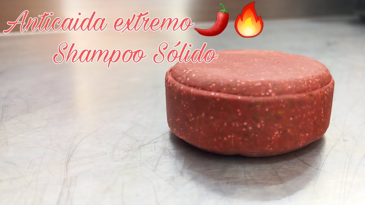 Shampoo Solido Anticaida Extremo.