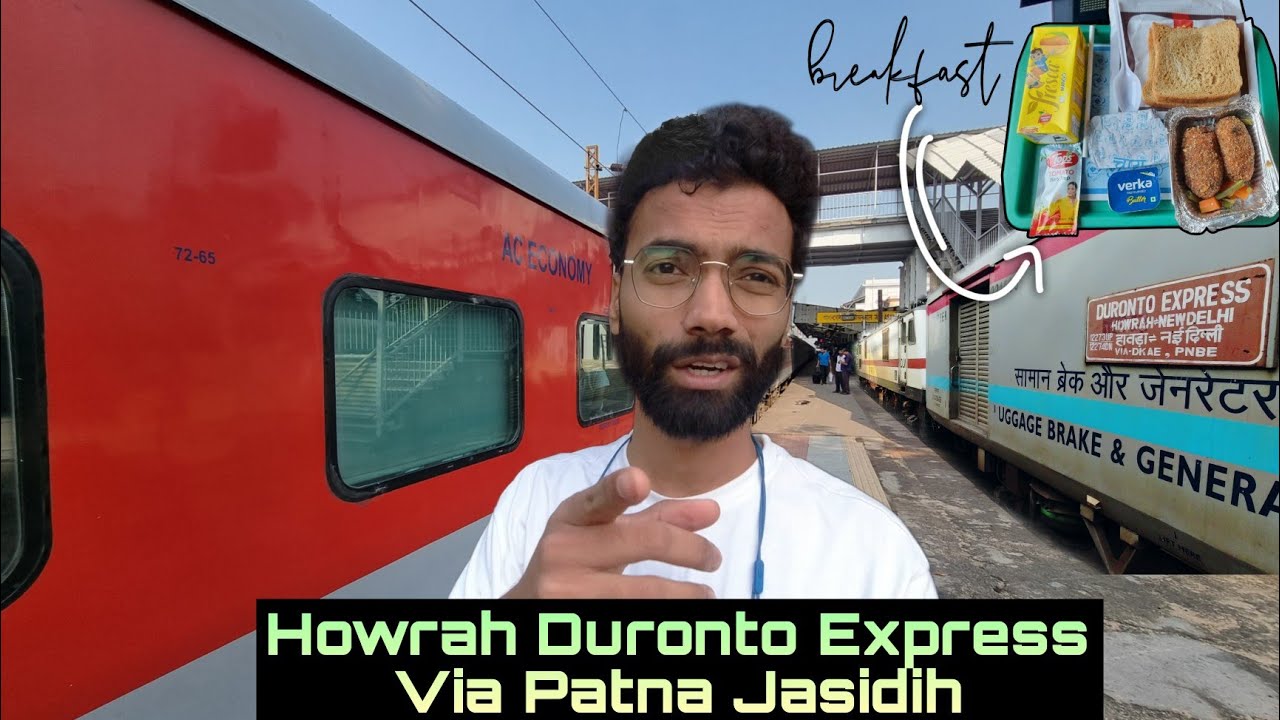 Onboard 12274 New Delhi Howrah Duronto Express Journey Experience * Bhool ke bhi is train ko na lo *