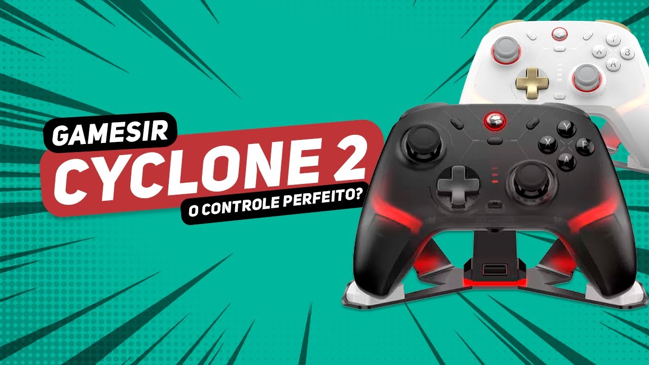 O MELHOR CONTROLE DA GAMESIR! CYCLONE 2 – REVIEW/VALE A PENA