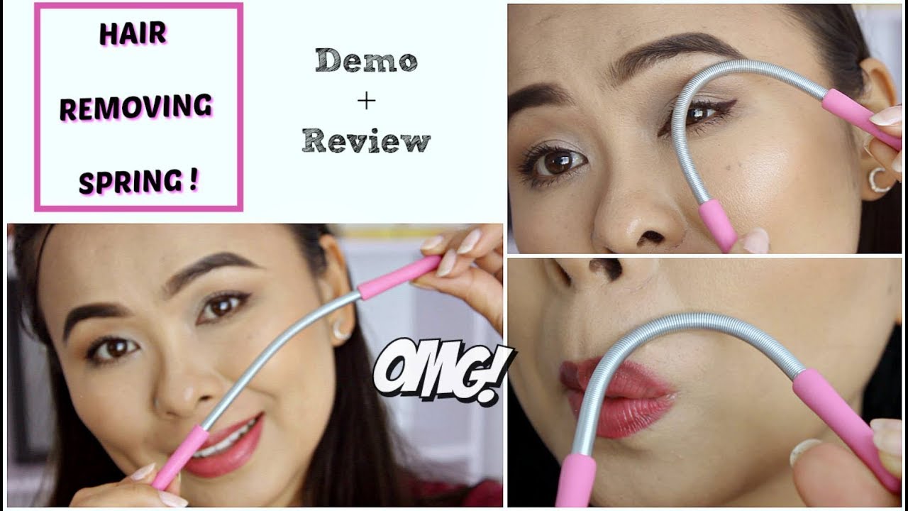 DIY Hair Remover Spring | EASY and PAINLESS