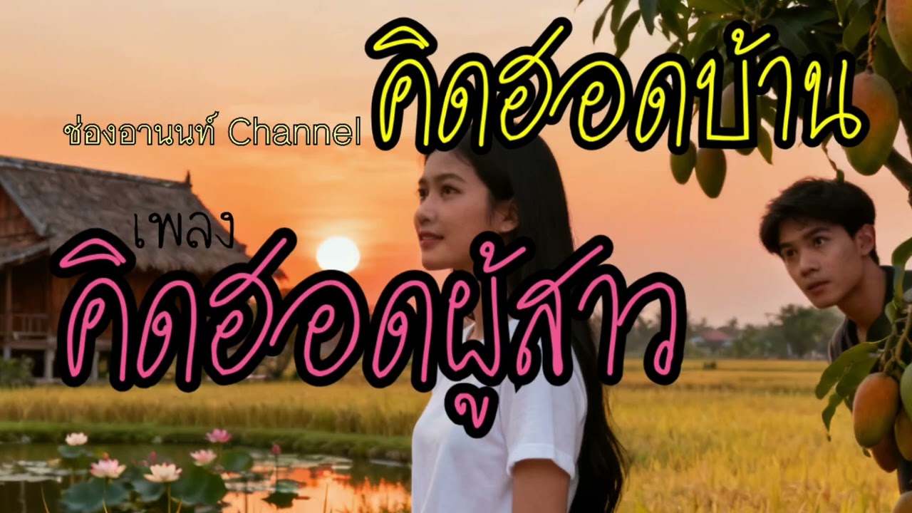 #เพลงคิดฮอดบ้านคิดฮอดผู้สาวเพลงร้องโดย AI เพลงลูกทุ่งอีสานม่วนๆเศร้าๆเพราะๆ