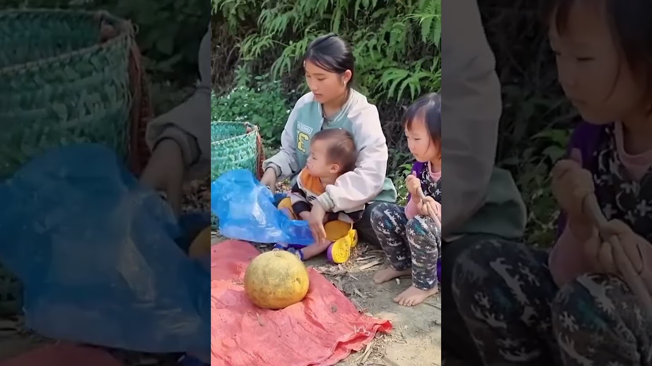 A Orphan Girl Cook A Food 🍱 And Earn💸Money By Selling#orphan #orphangirl #earnmoney @orphanchildrens