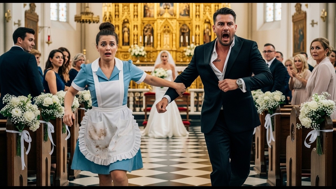 Mafia Boss Stunned When A Waitress Pulls Him Out Of His Wedding — What Happened Next Shocked Many